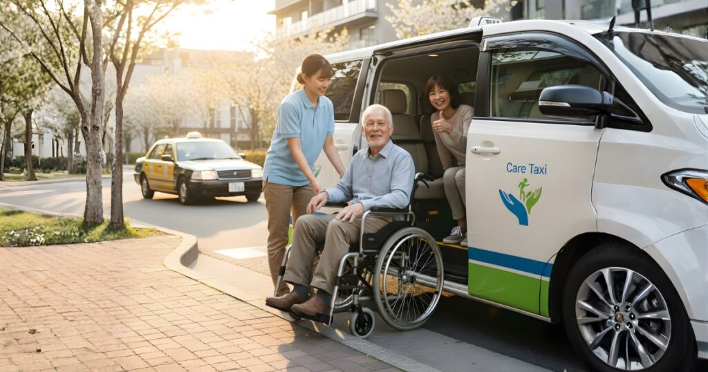 介護タクシーってどんなサービス？｜普通のタクシーとの違い