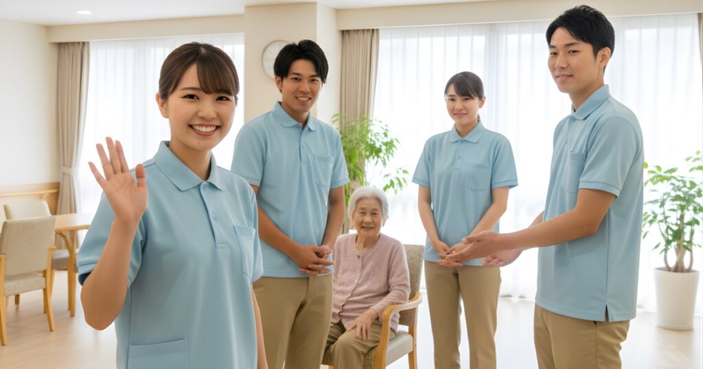 スタッフのあいさつや声のトーン