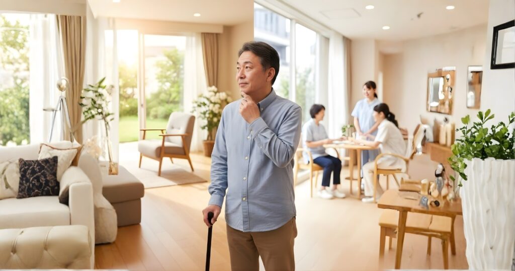 退院後の選択肢|在宅か施設か