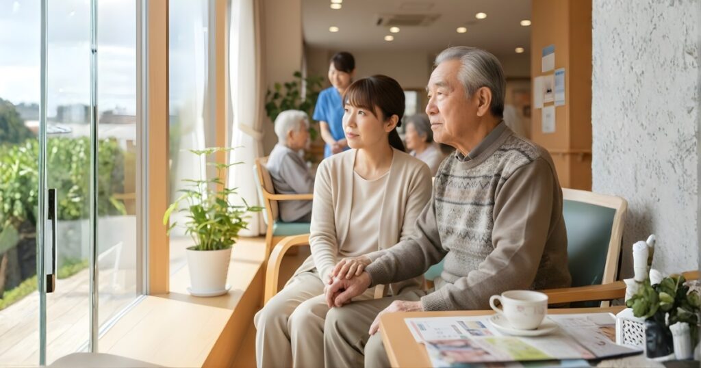 在宅介護ではなく施設入所を選んだ理由|父の気持ちと家族の事情