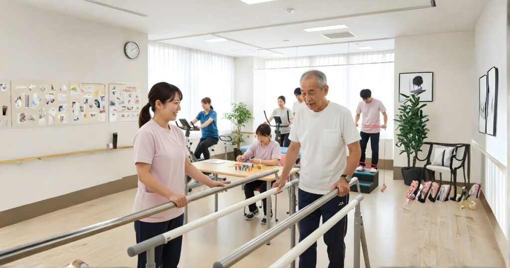 リハビリの内容とスタッフの関わり方