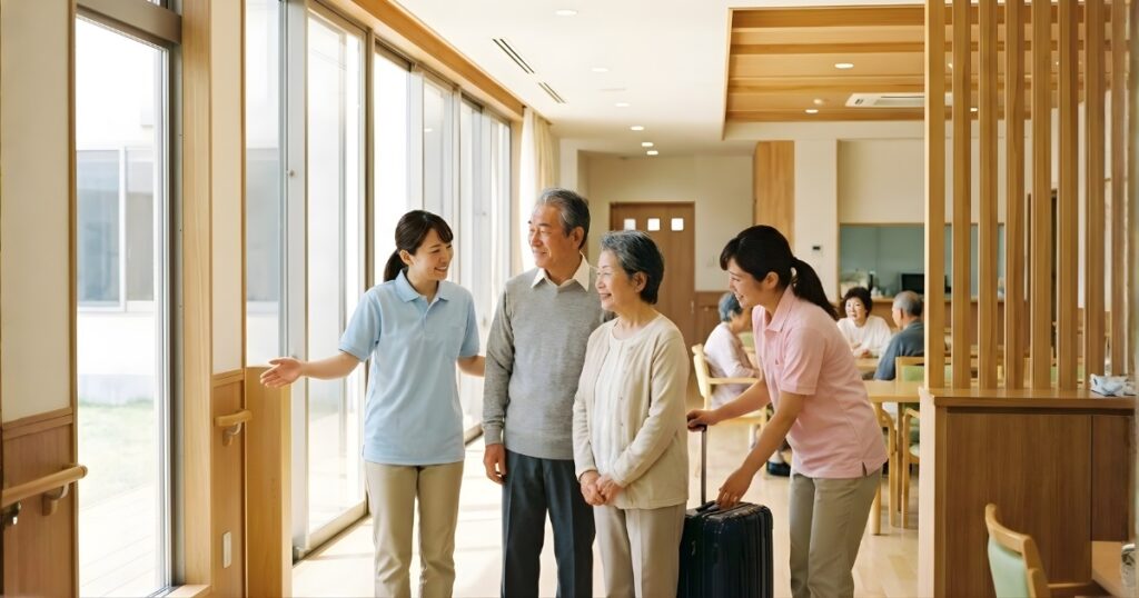 同系列へ仮入所、そして本入所までの流れ